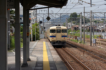 Image showing Train station