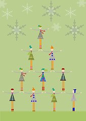 Image showing Christmas tree