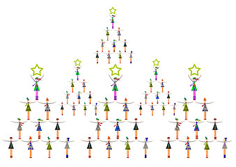 Image showing Christmas tree 