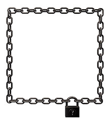 Image showing padllock frames