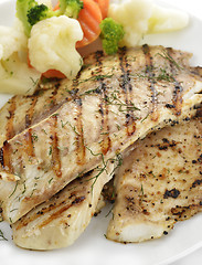 Image showing Grilled Fish