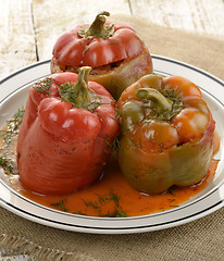 Image showing Stuffed Sweet Peppers