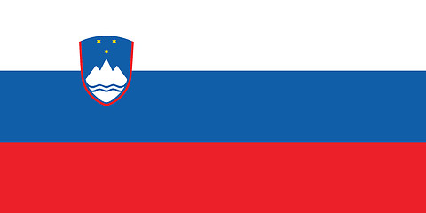 Image showing Flag of Slovenia