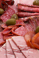 Image showing Delicatessen Cold Cuts