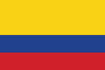 Image showing Flag of Colombia