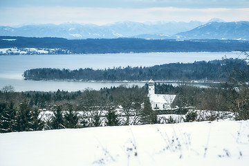 Image showing winter scenery Bavaria Germany