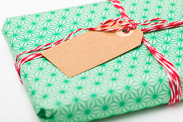 Image showing Simple gift with tag