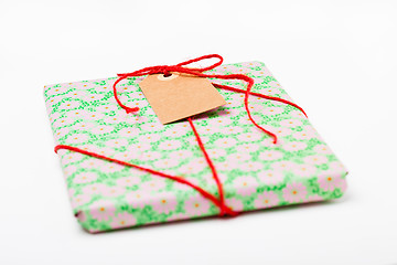 Image showing Simple gift with tag