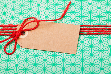 Image showing Simple gift with tag