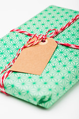 Image showing Simple gift with tag