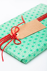 Image showing Simple gift with tag
