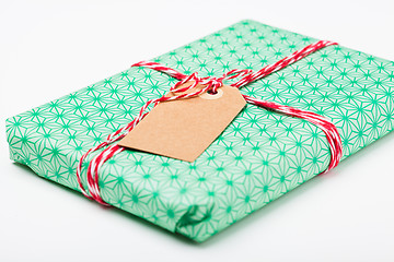 Image showing Simple gift with tag