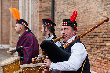Image showing Scottish Musical Band