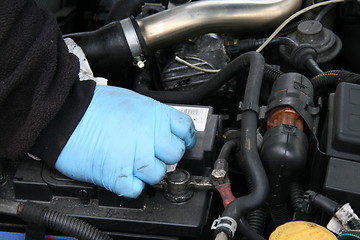 Image showing car engine