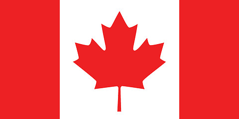 Image showing Flag of Canada