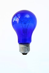 Image showing Blue bulb