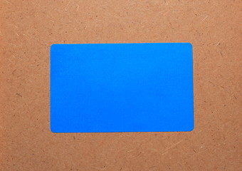 Image showing Blue paper 