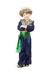 Image showing Boy wearing oriental costume