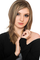 Image showing Portrait of a attractive young woman