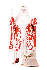 Image showing Ded Moroz (Father Frost). Isolated