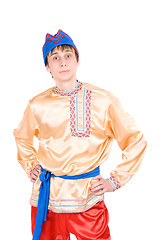 Image showing man in the Russian national costume