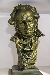 Image showing Bust of Francisco de Goya