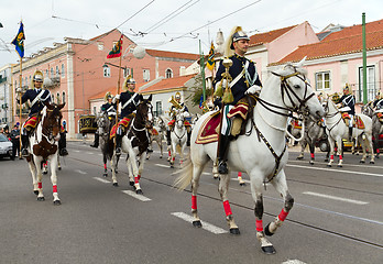 Image showing Presidential Guard Lisbon - Portugal