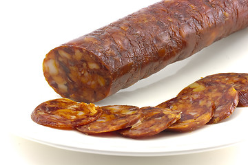 Image showing Iberian chorizo