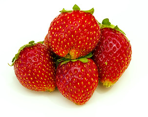 Image showing Strawberries