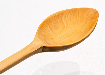 Image showing Boxwood wooden spoon