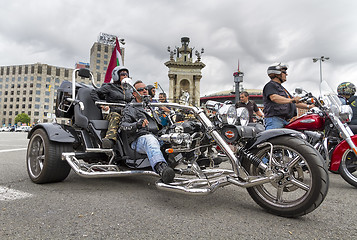 Image showing BARCELONA HARLEY DAYS 2012