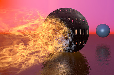Image showing Fireball 