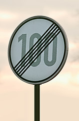 Image showing road sign