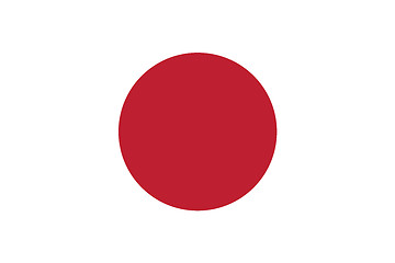 Image showing Flag of Japan