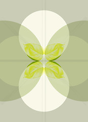 Image showing Symmetrical abstract background