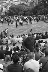 Image showing Crowd of people, Paris, France 2010