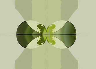 Image showing Symmetrical abstract background