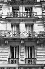 Image showing Buidling facade Paris