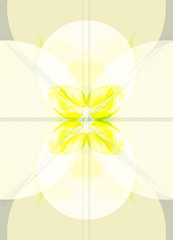 Image showing Symmetrical abstract background