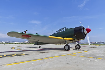 Image showing The Mitsubishi A6M Zero WWII