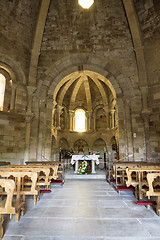 Image showing interior of Church of Saint Mary of Eunat