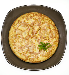 Image showing Spanish omelette