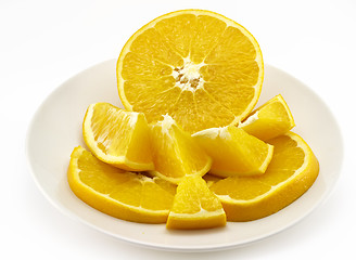 Image showing half orange