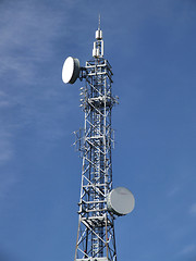 Image showing GSM tower technology