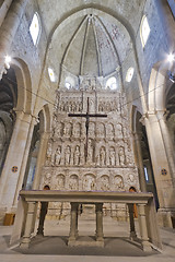 Image showing Monastery of Santa Maria de Poblet high altar