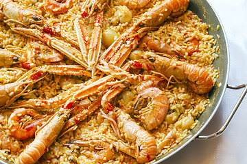 Image showing Spanish Paella