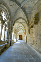 Image showing Monastery of Santa Maria de Poblet cloister