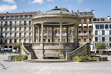 Image showing kiosk in Pamplona