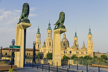 Image showing Catedral Basilica de Nuestra Se?ora del Pilar, Zaragoza Spain