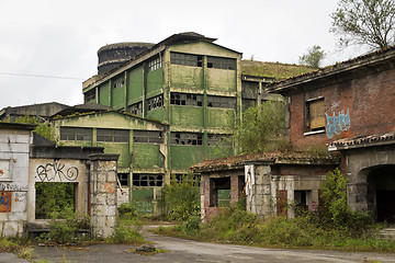 Image showing abandoned factory building